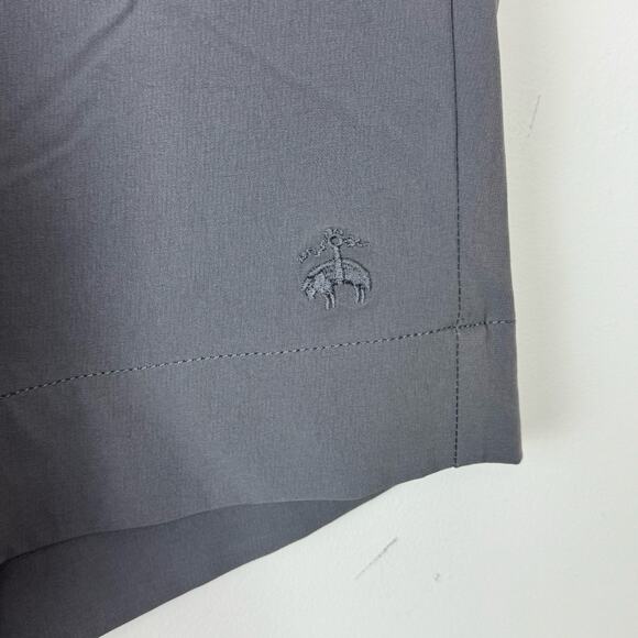 Brooks Brothers Gray Men's Solid Golf Shorts NWT Size 31 - Picture 4 of 7